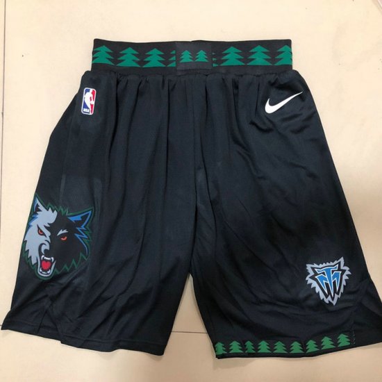 NBA Minnesota Timberwolves throwback shorts imprimé